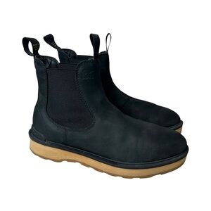 Sorel Women’s Size 10 Hi-Line Black and Tan Chelsea Ankle Boots